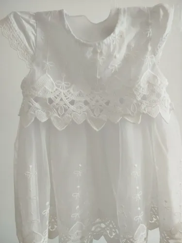 Vestido batizado Milon