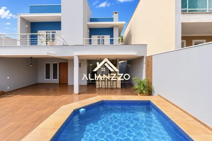 Casa Sobrado em Condomínio com 192m² 3 Quartos no Nova Aliança em Ribeirão Preto/SP. Alian