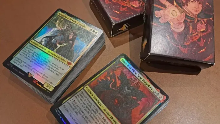 Kit Inicial Senhor Dos Aneis (lotr) Magic The Gathering Mtg