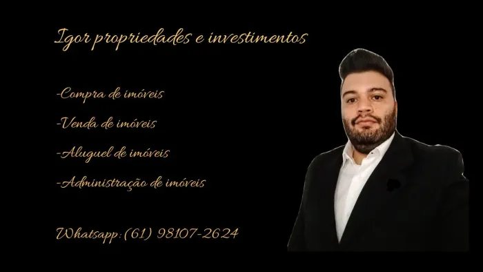 Compra, venda, aluguel e administração de imóveis - Igor propriedades e investimentos