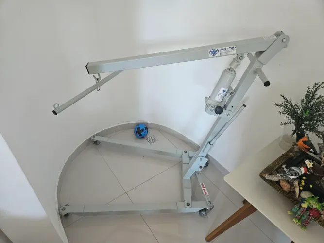 Guindaste humano - elevador 