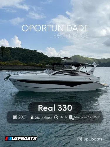 LANCHA REAL 330 SE - 2021 (CORAL, PHANTOM, FOCKER, VENTURA, NX BOATS)