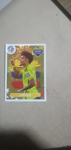 Vendo figurinha Luis Dias ouro copa América 2024 R$70,00