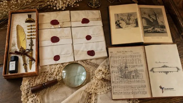 Kit Escrita Vintage Jane Austen ? Uma Experiência Literária Encantadora
