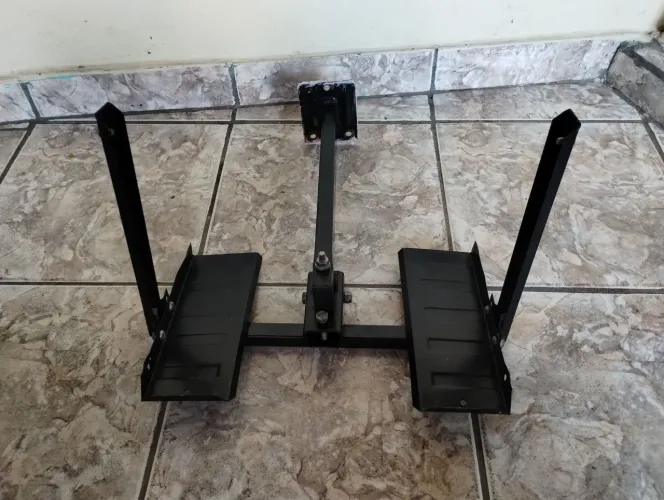 Suporte para TV Tubo, Forno Elétrico ou Microondas. 45 cm de comp. 37 à 60 de Largura
