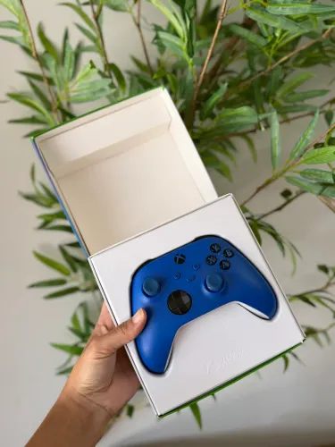 CONTROLE XBOX SHOCK BLUE