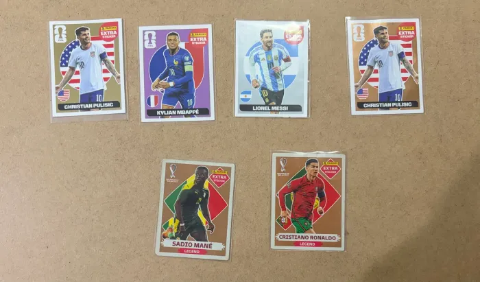 Figurinhas legends com preço acessíveis 