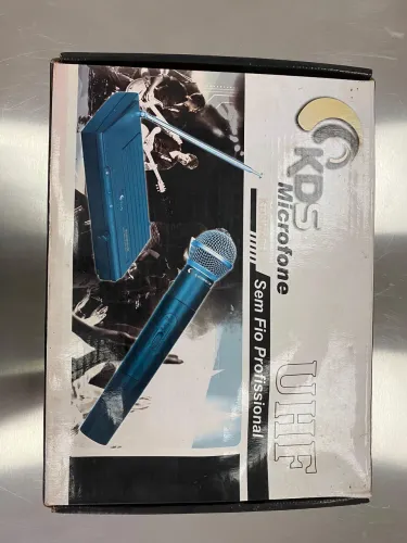 Microfone sem fio profissional KDS VHF ( DSW 401M)