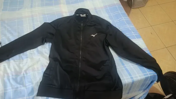 Jaqueta De frio blusa Mizuno preta