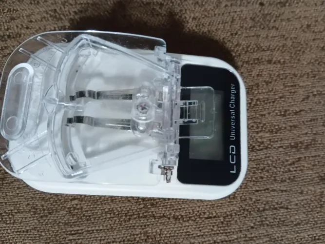 carregador LCD USB universal mostra nível da bateria novo