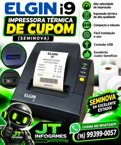 Impressora térmica Elgin i9