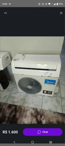 Ar condicionado Spring Midea 9 mil BTUs