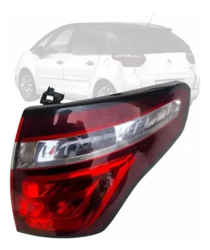 Lanterna Traseira Direita Citroen C4 Picasso 2008 2012 Fume