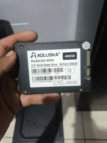 SSD 480GB Saúde em 100%