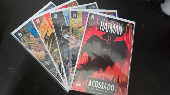 Minissérie Batman: Acossado 1 a 5 Completa (Editora Abril 1992)