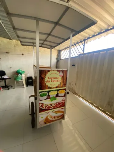 Carrinho de tapioca e lanches