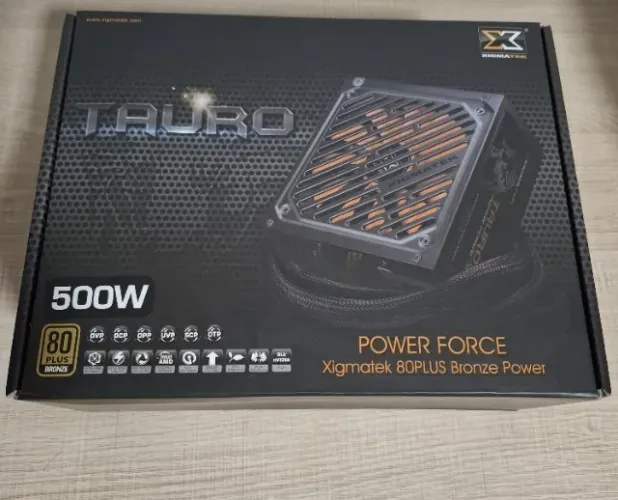 Fonte Xigmatek Tauro 500W Semi Modular Bronze