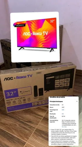 TV 32 polegadas nova lacrada