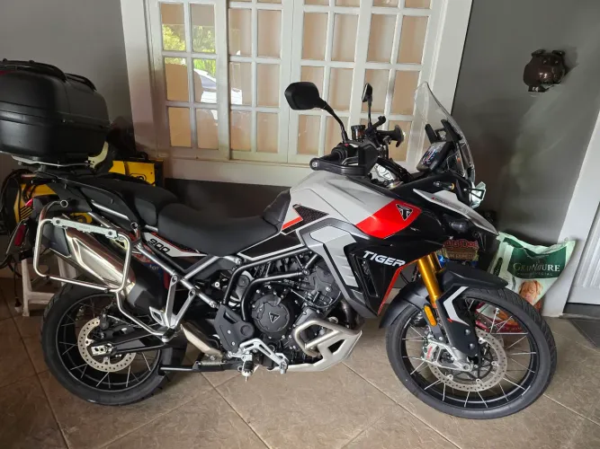 Moto tiger 900 rally pro 2025 900km abaixo fipe modelo novo motor melhor
