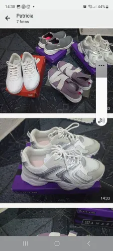 Lote tenis fem adidas, puma ,ramarim seme novo