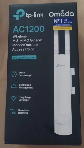 Ponto de Acesso Corporativo Tp-Link<br>Novo, sem uso.<br>500,00