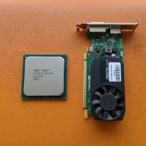 Kit Performance Workstation: Intel Xeon E3-1225 v5 + NVIDIA Quadro K620