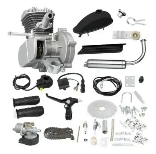 KIT MOTOR BICICLETA MOTORIZADA COMPLETO NA CAIXA