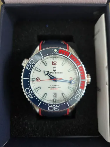 Relógio Automático Pagani Design modelo PD-1679 calibre Seiko NH35 e vidro em Safira