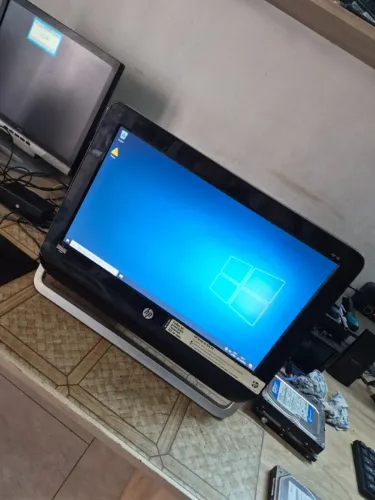 Computador HP Completo 19 Polegadas 4 Gigas DDR3 HD 500 Gigas Teclado e Mouse Somos Loja
