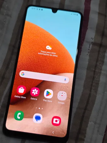 vendo celular Samsung A32 128gb tela original sem acessórios 