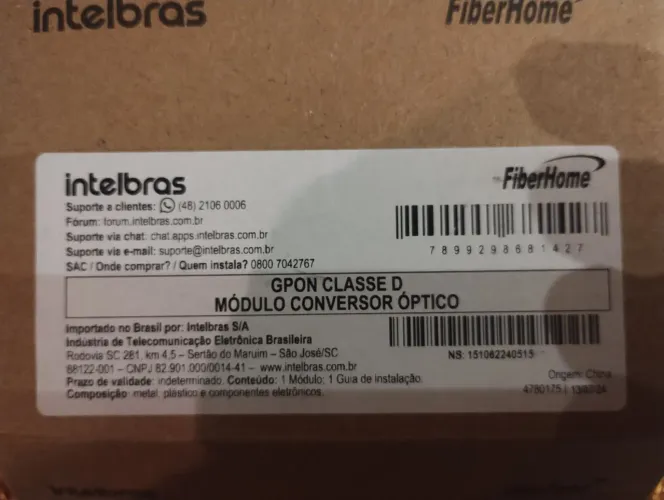 Módulo Mini Gbic FiberHome Classe D