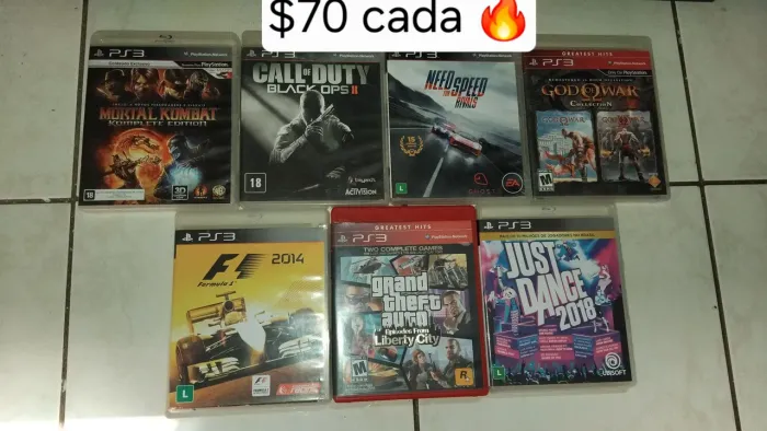 Jogos de ps3 - SOMENTE VENDA