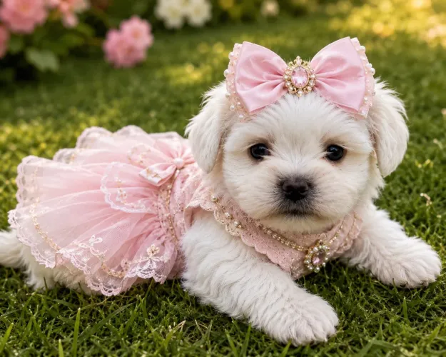 Filhotes de Lhasa apso fêmea branquinha perfeita!