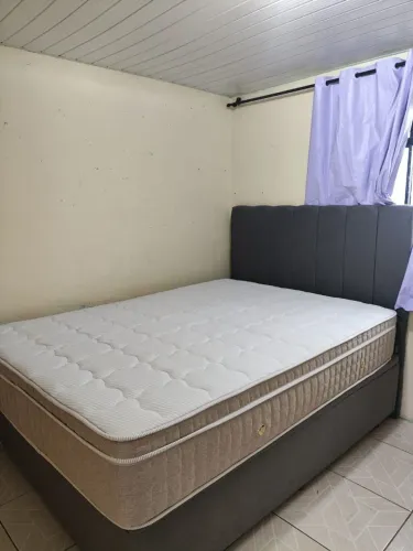 Cama box casal+ box baú+cabeceira!