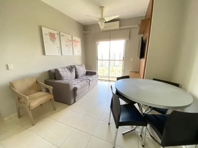 Apartamento padrão 56 m² mobiliado, Bairro Nova Aliança, Zona Sul em Ribeirão Preto/SP;