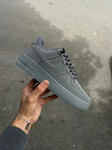 Tênis Nike Air Force 1 Premium Masculino Cor: Chumbo - Disponível 38 AO 43
