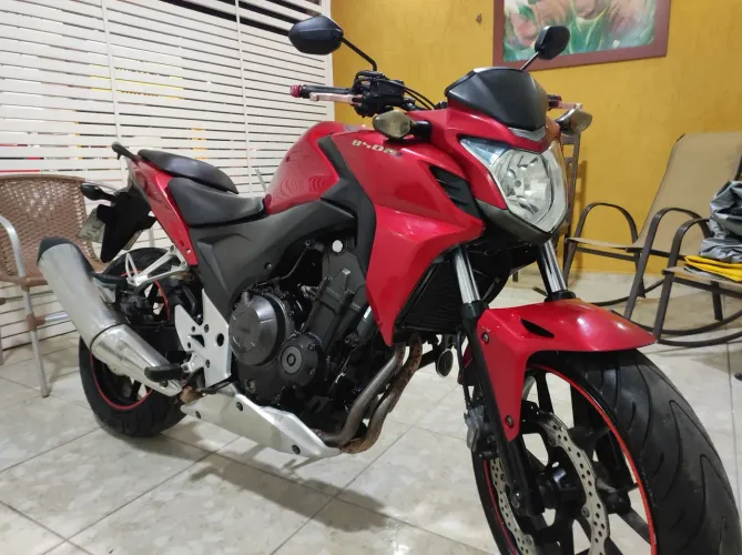 Vendo ou troco HONDA CB500F 2014