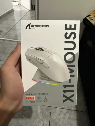 MOUSE ATTACKSHARK X11 BRANCO