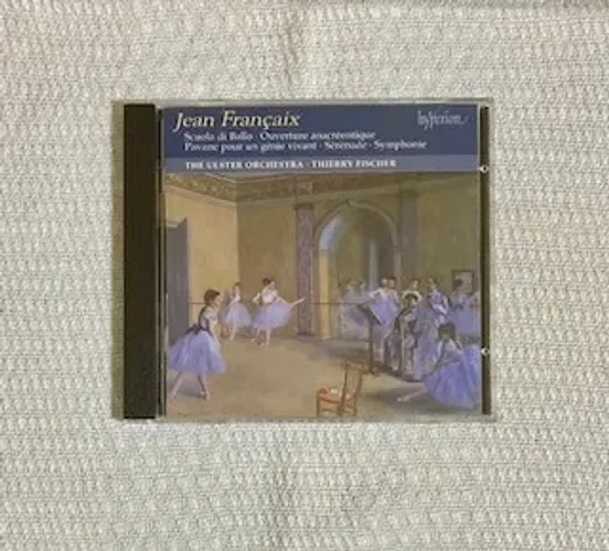 CD Jean Françaix  (Ulster Orchestra-regência de Thierry Fischer) Made in England