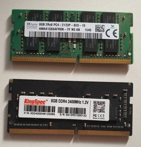 Memória RAM SODIMM DDR4 16GB (2x8)