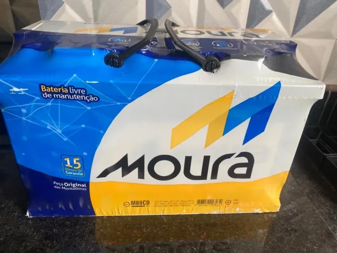 Bateria Moura 80 amperes Ranger (NOVA)
