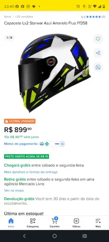 LS2 Novo. Star Wars azul.