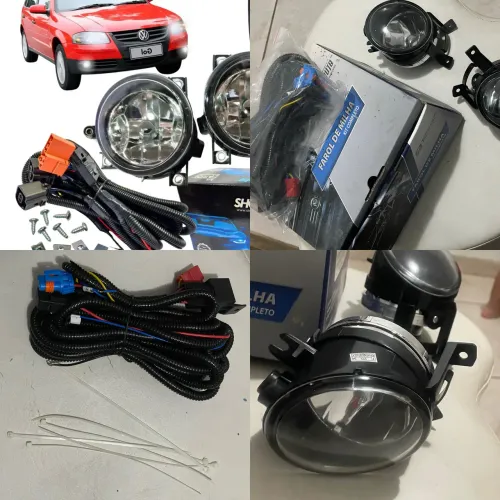 Kit farol de milha gol g4 