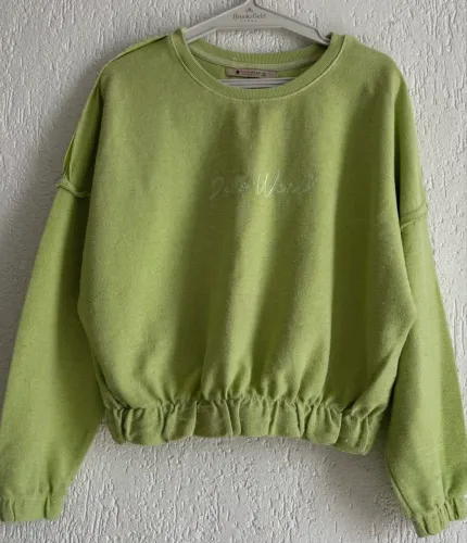 blusa de moletom polo wear, tamanho g