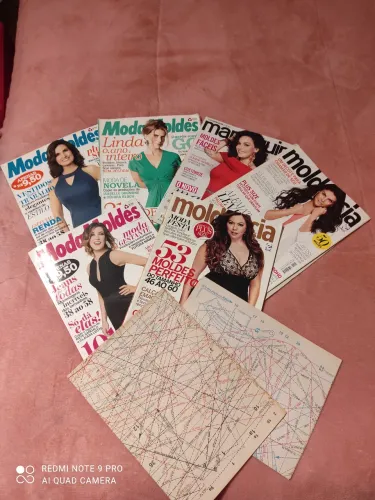 20 Revistas de Moldes de Costura - Lote Completo