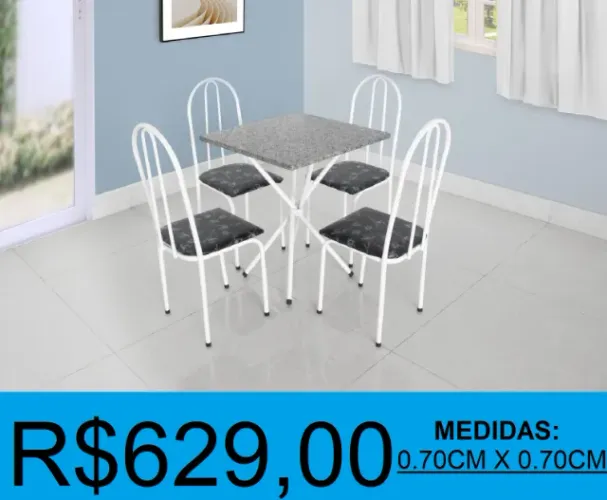 Mesa de granito - compre hoje e receba em até 72 horas 