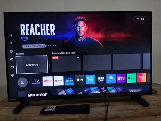 Smart TV DLED 32" HD Toshiba 32V35L VIDAA 2 HDMI 2 USB Wi-Fi - TB016M