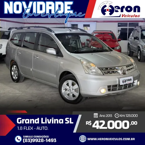 Nissan Livina Grand SL 1.8 16V Flex Fuel Aut. 2012