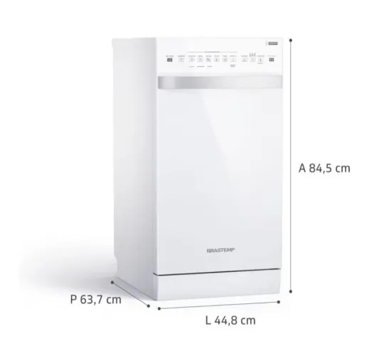 Lava-Louças 10 Serviços Brastemp Branco com Ciclo Pesado - BLF10BB 220V