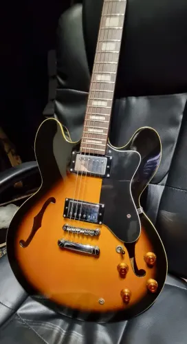 Epiphone Dot Super VS Flame Top